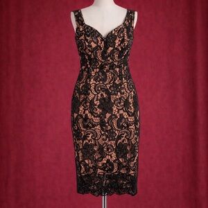 Few Moda Black Lace Dress Large